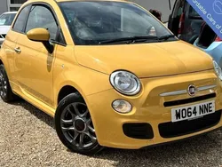 Yellow Used 2015 Fiat 500 S Hatchback | £5,495 (Fair price)