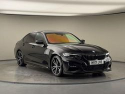 Sapphire black Used 2021 BMW 330 M Sport Sedan | £22,700 (Fair price)