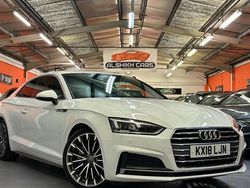 White Used 2018 Audi A5 S-Line Coupe | £14,800 (Fair price)