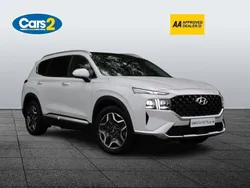 White Used 2023 Hyundai Santa Fe Ultimate SUV | £32,990 (Fair price)