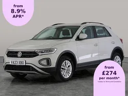 Grey Used 2023 VW T-Roc Life SUV | £19,888 (Fair price)