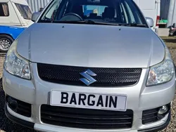 Silver Used 2008 Suzuki SX4 GLX Hatchback | £1,300 (Good price)