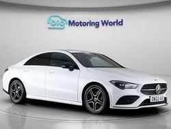 White Used 2022 Mercedes CLA200 Executive Coupe | £22,700 (Fair price)