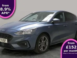 Blue Used 2021 Ford Focus ST-Line Hatchback | £11,593 (Good price)