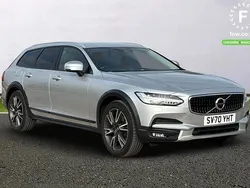 Silver Used 2020 Volvo V90 CC Plus Estate | £27,699 (Fair price)