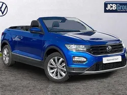Blue Used 2021 VW T-Roc Cabriolet Design Cabriolet | £21,895 (Fair price)