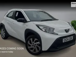 White Used 2024 Toyota Aygo PURE Hatchback | £14,674 (Fair price)