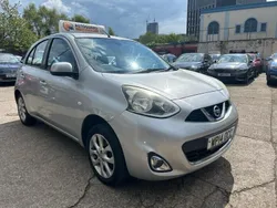 Silver Used 2014 Nissan Micra Acenta Hatchback | £2,495 (Fair price)