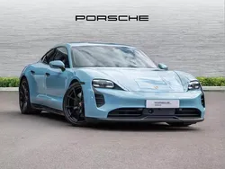 Blue Used 2023 Porsche Taycan Sedan | £69,995 (Expensive)