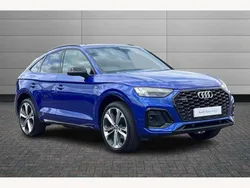 Blue Used 2022 Audi Q5 Sportback Comfort SUV | £36,550 (Expensive)