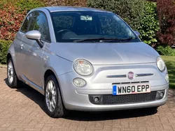 Silver Used 2010 Fiat 500 S Hatchback | £3,250 (Good price)