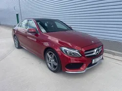 Red Used 2017 Mercedes C220 AMG line Sedan | £13,400 (Fair price)