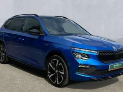 Race blue metallic Used 2024 Skoda Kamiq Monte Carlo SUV | £23,995 (Expensive)