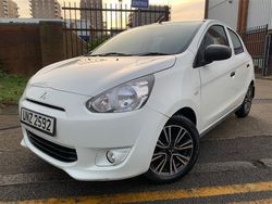 White Used 2014 Mitsubishi Mirage Hatchback | £3,995 (Fair price)