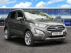 Grey Used 2018 Ford Ecosport Titanium SUV | £12,495 (Fair price)