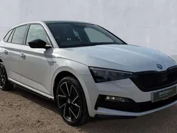 White Used 2023 Skoda Scala Monte Carlo Hatchback | £17,860 (Fair price)