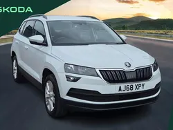White Used 2019 Skoda Karoq SE Technology SUV | £11,495 (Fair price)
