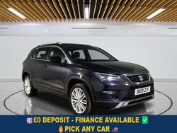 Black Used 2019 Seat Ateca XCELLENCE SUV | £11,099 (Fair price)
