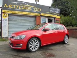 Red Used 2014 VW Golf VII GT Hatchback | £10,785 (Fair price)
