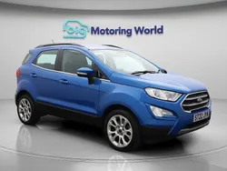 Blue Used 2022 Ford Ecosport Titanium SUV | £11,000 (Fair price)