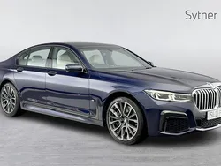 Blue Used 2021 BMW 750 M Sport Sedan | £42,000