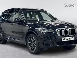 Black Used 2022 BMW X3 M Sport SUV | £30,500 (Fair price)