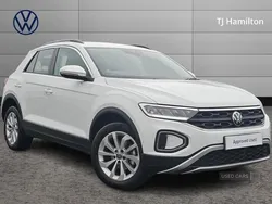 White Used 2022 VW T-Roc Life SUV | £17,995 (Good price)