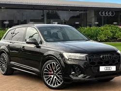 Black New 2025 Audi SQ7 Performance SUV | £101,980 (Expensive)