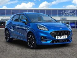 Blue Used 2024 Ford Puma ST-Line X Hatchback | £21,495 (Fair price)