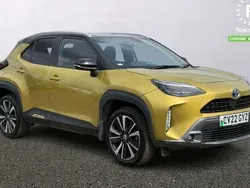 Yellow Used 2021 Toyota Yaris Hybrid Edition Estate | £22,699 (A bit pricey)