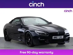 Black Used 2018 BMW 640 Cabriolet M Sport Cabriolet | £22,989