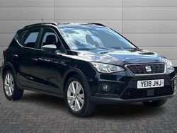 Midnight black Used 2018 Seat Arona SE Technology SUV | £7,990 (Good price)