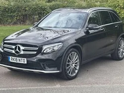 Black Used 2018 Mercedes GLC250 AMG line SUV | £17,100 (Good price)