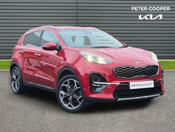 Red Used 2018 Kia Sportage GT-Line SUV | £14,491 (Fair price)