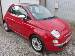 Red Used 2012 Fiat 500 Lounge Hatchback | £4,290 (Good price)