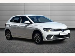 Pure white Used 2023 VW Polo Life Hatchback | £16,490 (Good price)