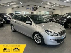 Silver Used 2015 Peugeot 308 Active Estate | £4,600 (Fair price)