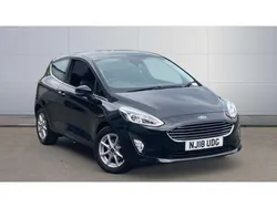 Black Used 2018 Ford Fiesta Zetec Hatchback | £8,460 (Good price)