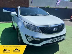 White Used 2014 Kia Sportage 4 SUV | £6,995 (Fair price)
