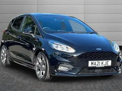 Agate black Used 2021 Ford Fiesta ST-Line Hatchback | £14,250 (Fair price)