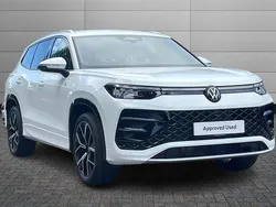 Pure white Used 2025 VW Tayron R-line SUV | £40,995 (Fair price)