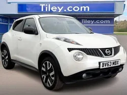 White Used 2013 Nissan Juke N-TEC SUV | £5,490 (Fair price)