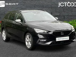 Black Used 2021 Seat Leon FR Estate | £17,100 (A bit pricey)
