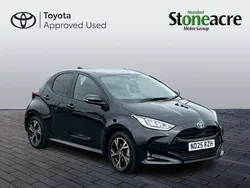 Black New 2025 Toyota Yaris Hybrid Design Hatchback | £21,000 (A bit pricey)
