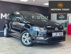 Black Used 2017 VW Polo Edition Hatchback | £8,790 (Fair price)