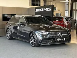 Grey Used 2024 Mercedes C300e AMG Line Premium Estate | £37,650 (Fair price)