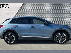 Blue Used 2025 Audi Q4 e-tron S-Line SUV | £36,621 (Good price)