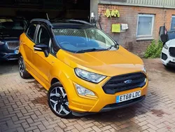 Yellow Used 2019 Ford Ecosport ST-Line SUV | £6,995 (Good price)