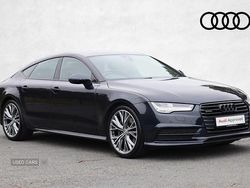 Blue Used 2017 Audi A7 Black Edition Hatchback | £17,990 (Fair price)