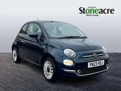 Blue Used 2023 Fiat 500 Hatchback | £10,495 (Fair price)